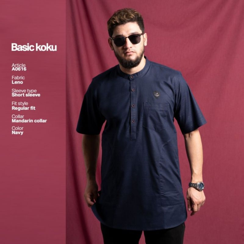 BAJU SAMASE KOKU BASIC LENGAN PENDEK A061