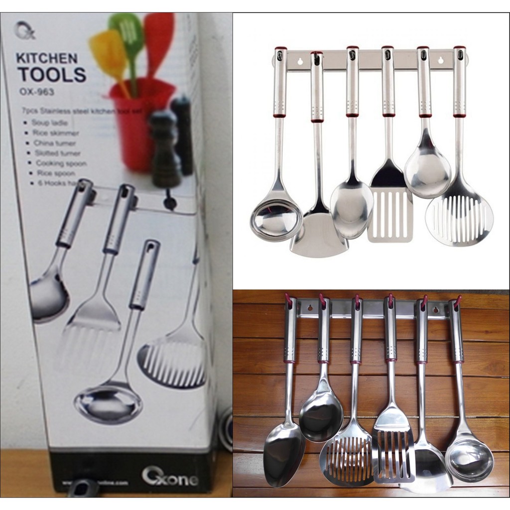 OXONE SENDOK SPATULA Kitchen Tools Silver - (OX-963)