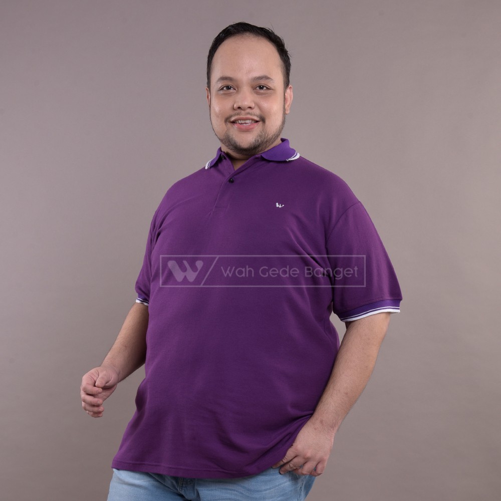 

WGB Kaos Polo Magenta Pria Jumbo Big Size Ukuran Besar XXL XXXL WGB