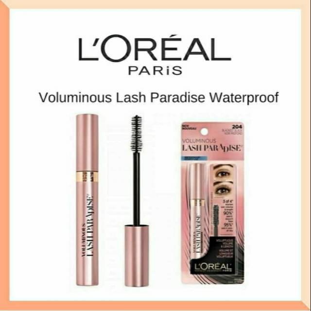 L'OREAL / LOREAL MAKEUP VOLUMINOUS WATERPROFF LASH PARADIES MASCARA