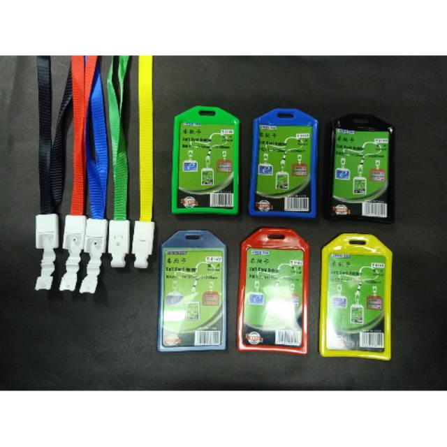 

Paketan Tali ID 1CM Clip Plastik + Case T014 1sisi