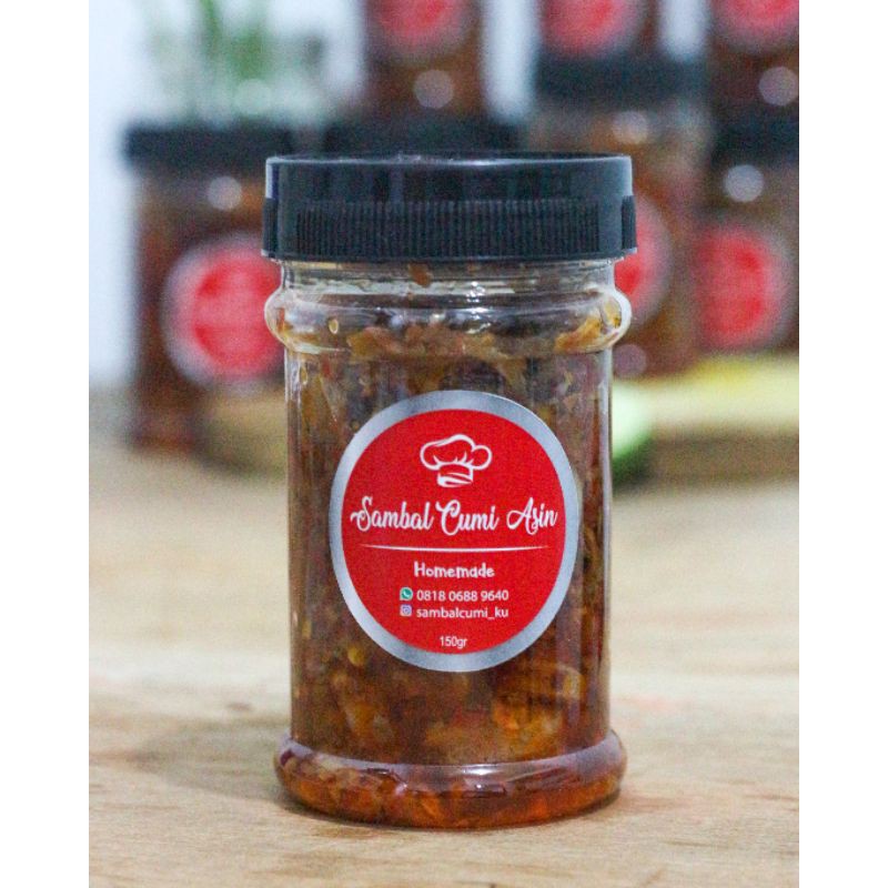 

Sambal Cumi Asin. Promo beli 5 Gratis 1