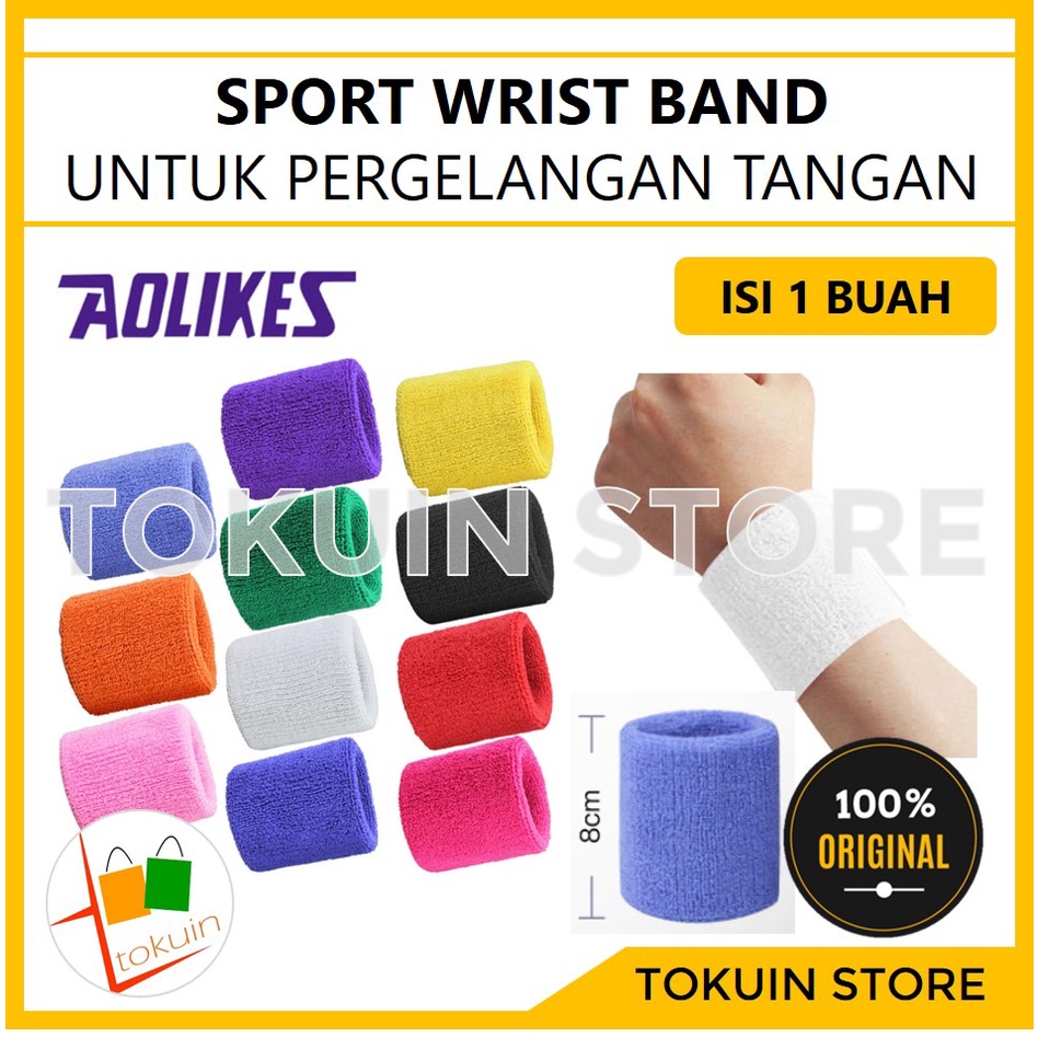 Wristband Hand Wrist Band Handband Support Pergelangan Tangan Aolikes