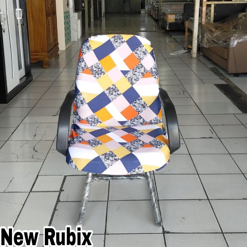 ELASTIS OFFICE CHAIR COVER size: XL / Sarung kursi kantor import