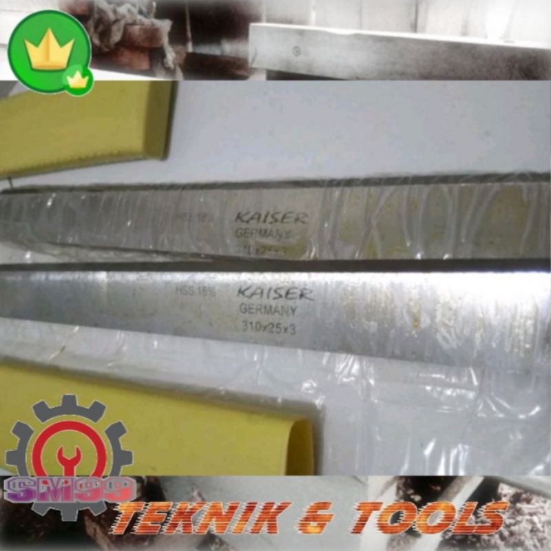 mata pisau planner jointer 410 x25 x3 mm KAISER HSS18%