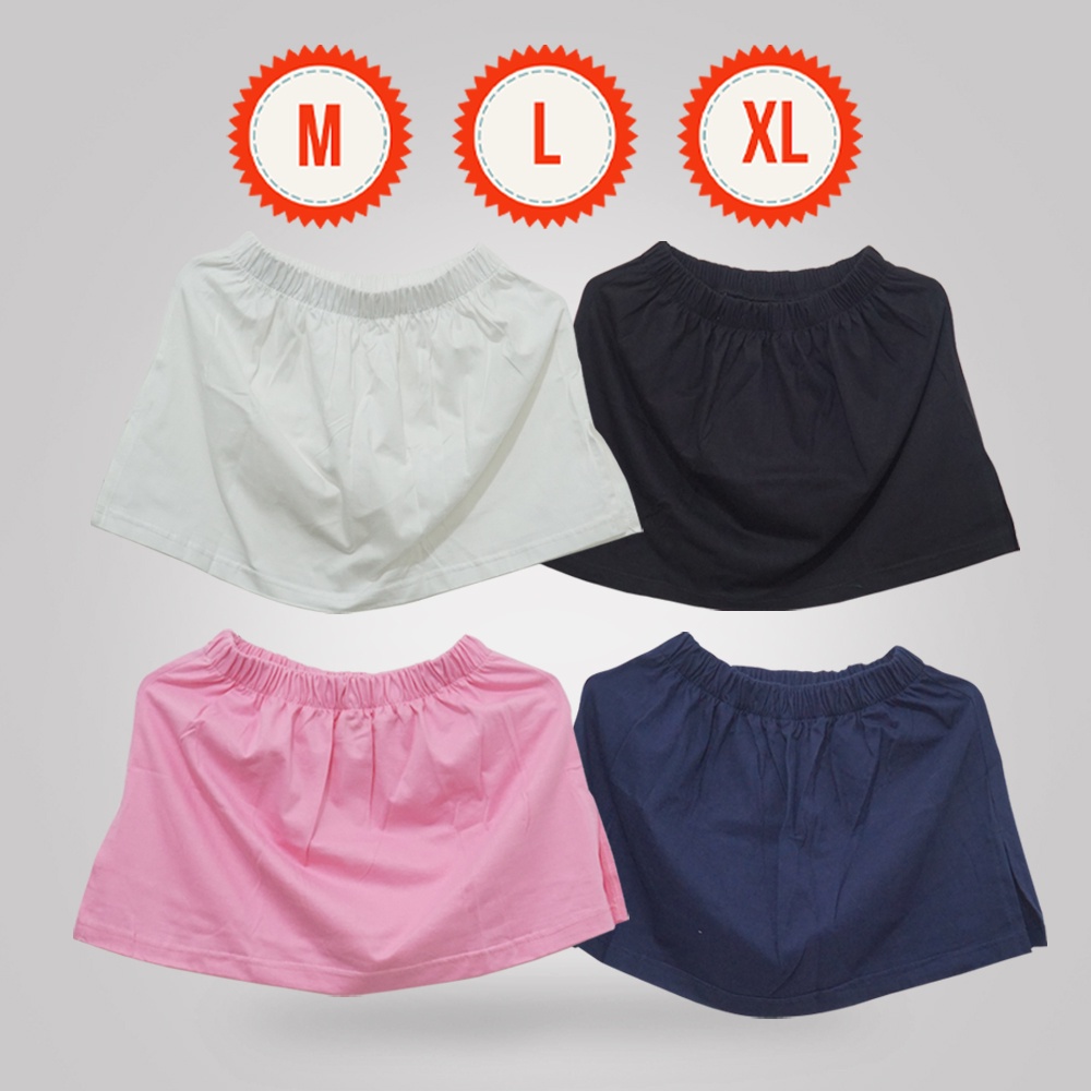Fake Layering | Pelapis kaos agar terlihat 2 lapis | Inner | Mini Skirt | Kaos Rapper | Layering tshirt Accesories Bahan Cotton 100% Premium - Produk Backup