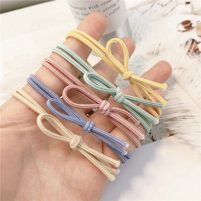 Women Candy Color Cute Mini Resin Dinosaur Hair Rubber Band/Korean Fashion Headdress Colorful Hair Accessories