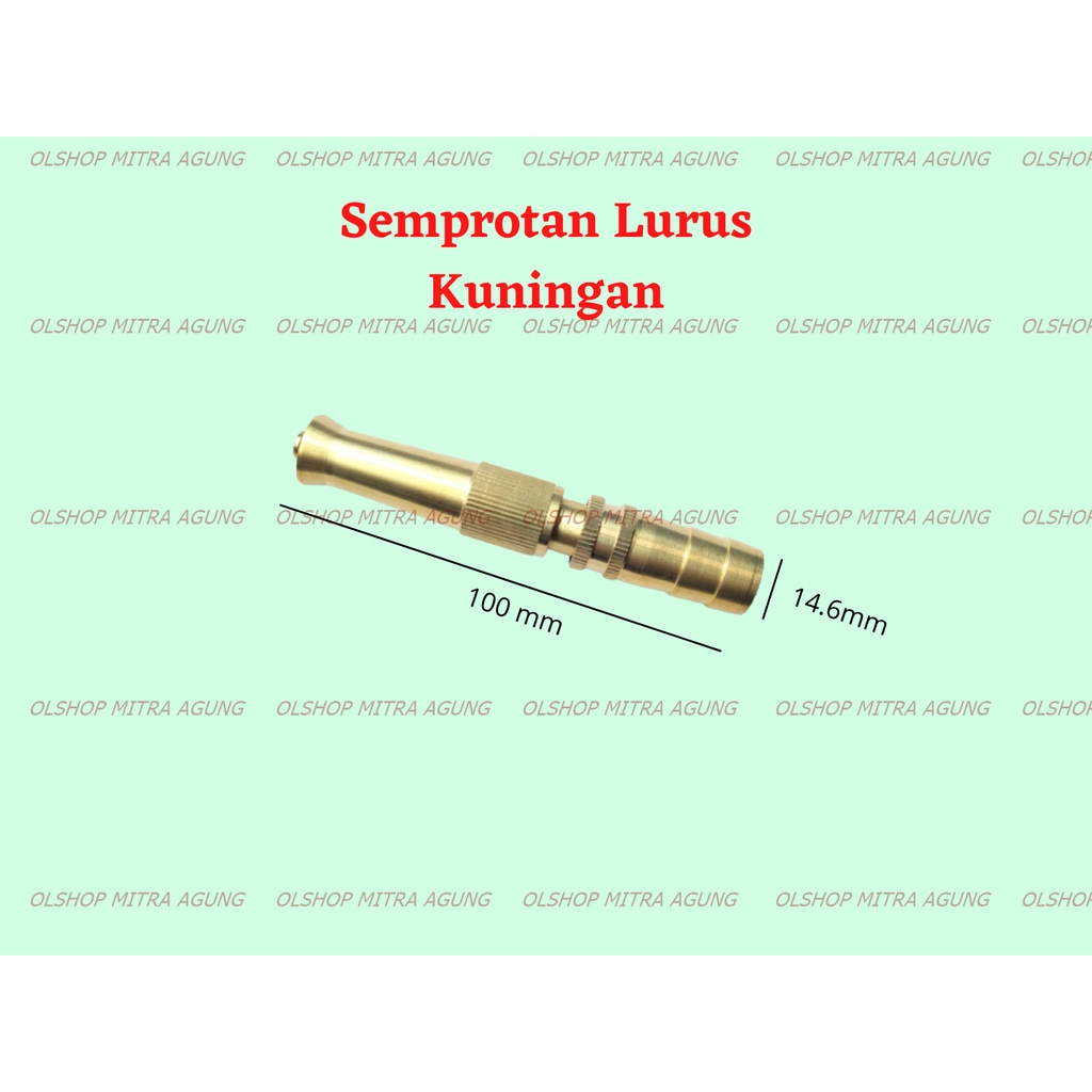 OLS Semprotan Air Lurus Kuningan VPR Semprotan Air Lurus Cuci Motor Mobil MA