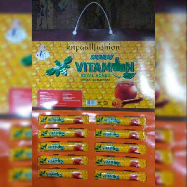 

MADU VITAMIN ROYAL HONEY, harga per sachet