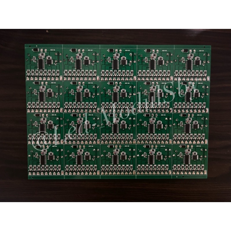 PCB Modul Kanal bak/ Kolong truck Strobo 10 Mode 8 chanel 12V-24V DC