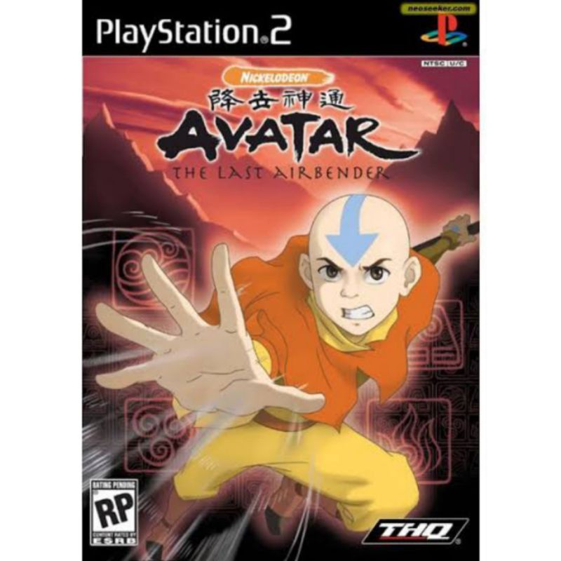 Kaset Ps2 Avatar The Last Air Bender