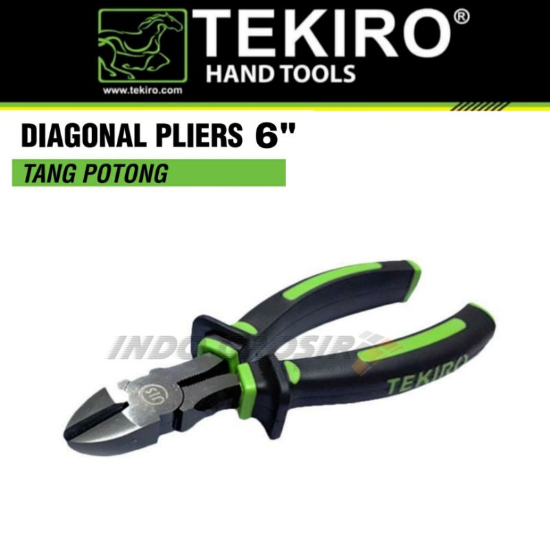 TEKIRO Tang Potong 6&quot; Diagonal Pliers 6 Inch