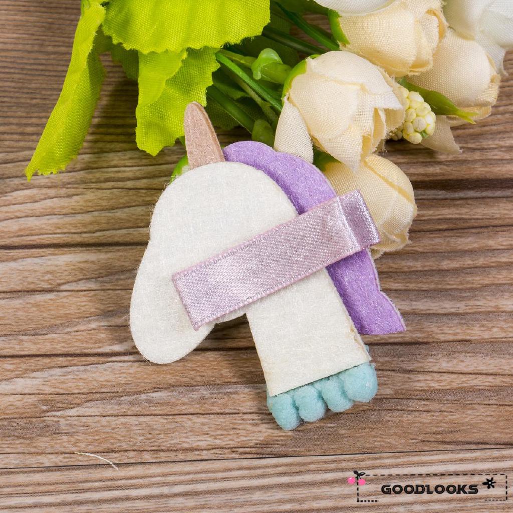 Jepit Rambut Model Kartun Unicorn untuk Bayi Anak Jepit Rambut Model Kartun Unicorn untuk Bayi Anak