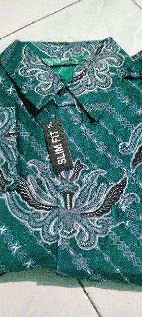 Dijamin Harga Termurah !!! Kemeja Batik Slimfit Premium Ktn-01 Asli Pekalongan