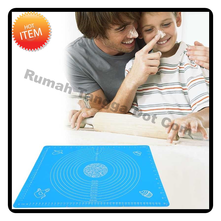 Silikon matras kue alas adonan kue anti slip / Alas Adonan Kue Silikon