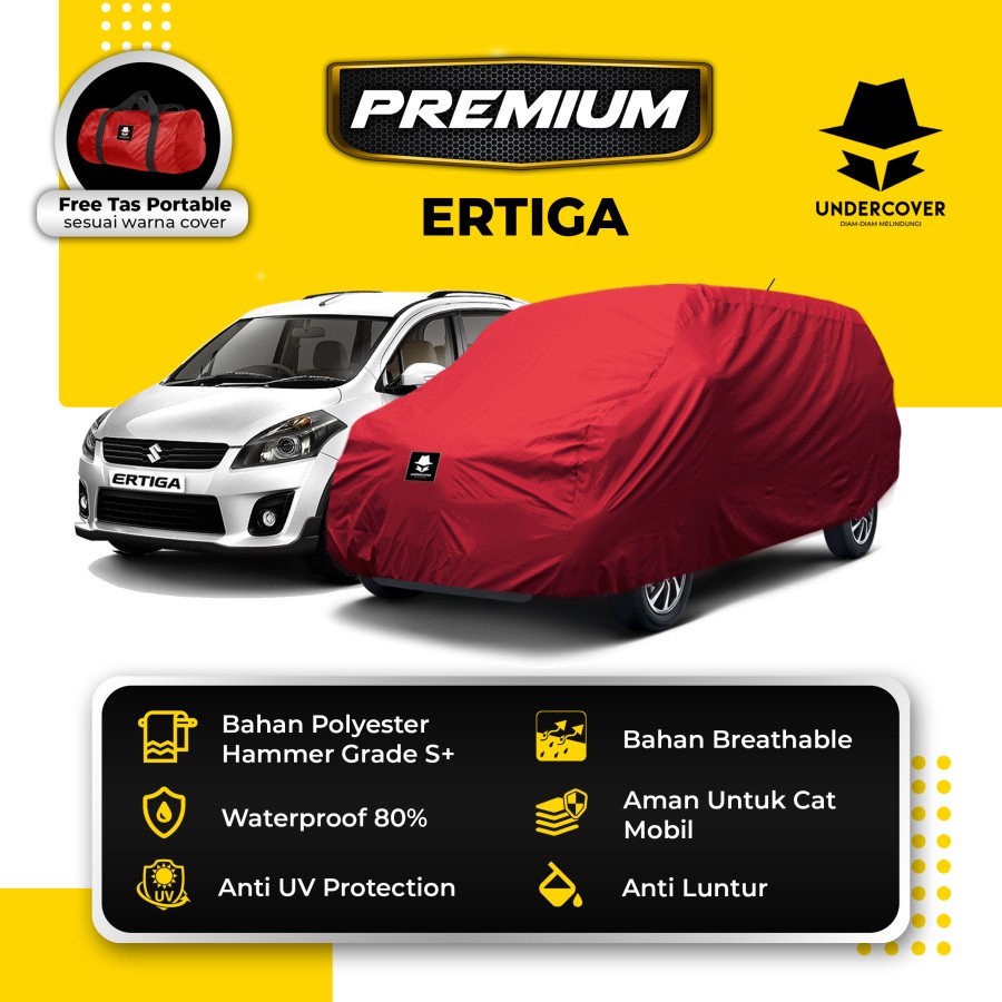 UnderCover Body Cover Mobil / Sarung / Selimut Mobil Ertiga Premium