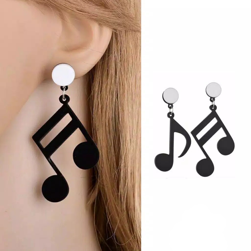 Anting Tusuk Wanita Model Korea Elegant dengan motif 516