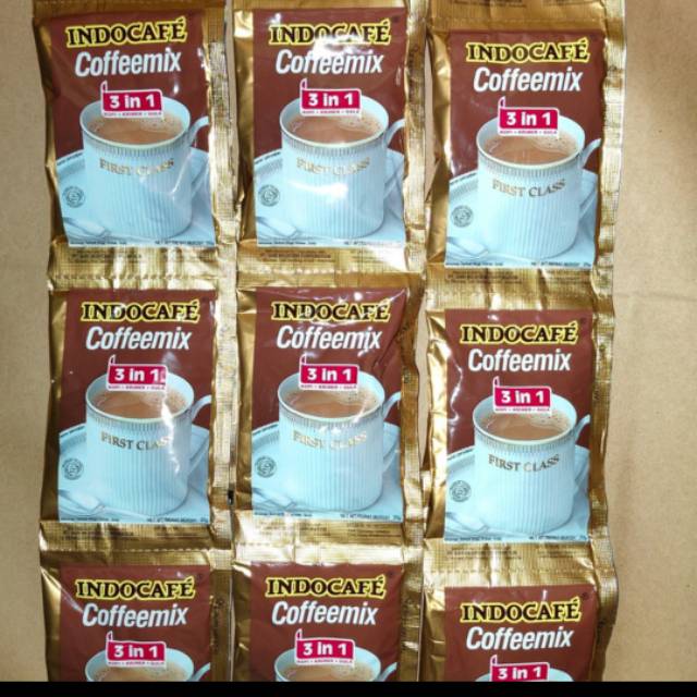 

INDOCAFE COFFEEMIX 3 IN 1 10 SACHET