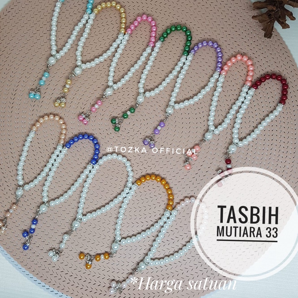 Tasbih mutiara 33 I Tasbih travel satuan