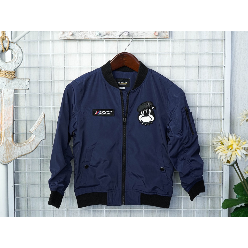 Jaket parasut anak second PANCOAT BOMBER JACKET