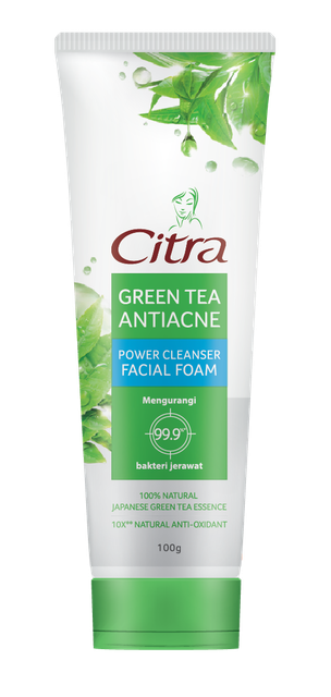 Citra Green Tea Anti Acne Facial Foam 100 gr