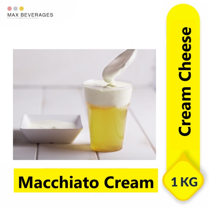 

Krim- Macchiato Cream Cheese Powder / Bubuk Cream Cheese / Topping (1Kg) -Krim.