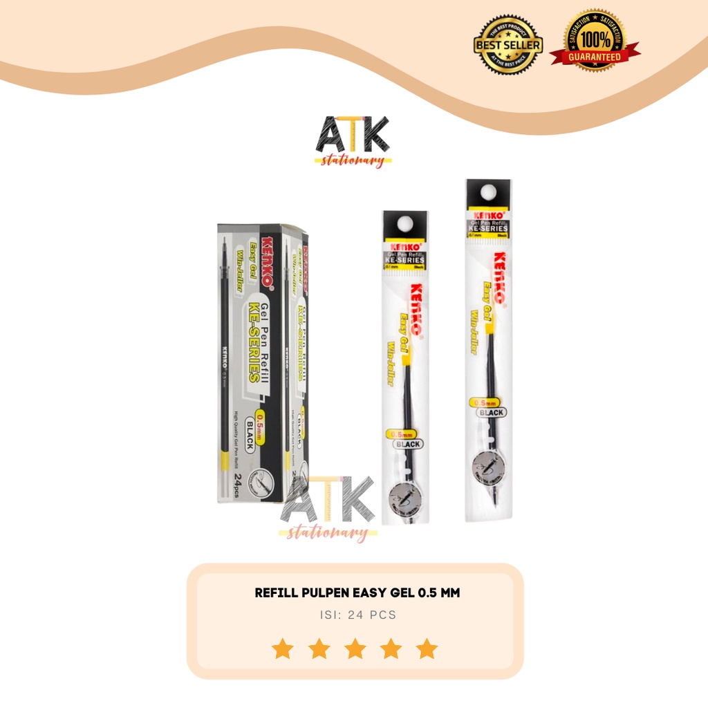 

Refill Pulpen Easy Gel KE Series Kenko atk