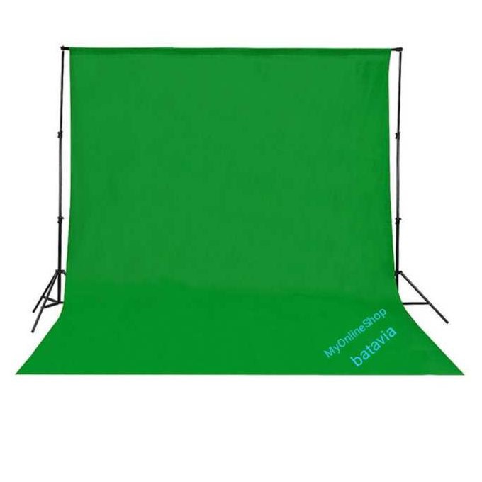 Model Baru Background Kain Hijau Green Screen Woven Polos 1m X 1 5m Shopee Indonesia