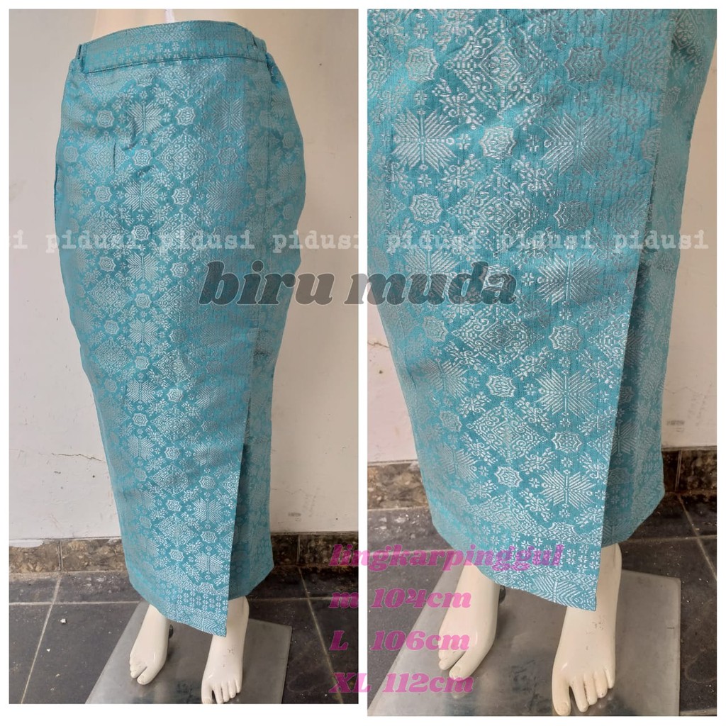 PROMO ROK SONGKET SPAN CUTTING BESAR / ROK SONGKET SPAN PESTA / ROK JADI