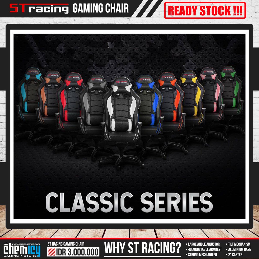 [READY STOCK] STracing / ST Racing Gaming Chair Classic Series