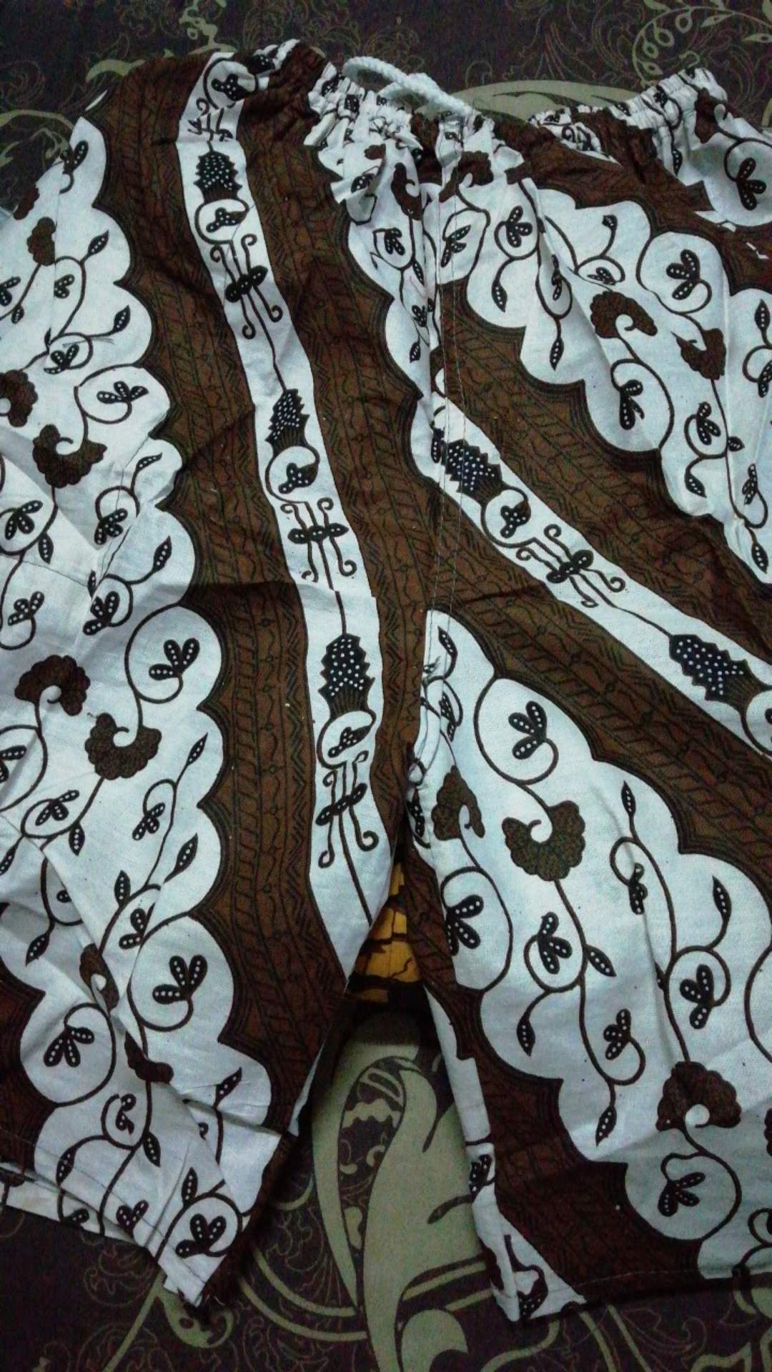  Celana  Batik Boim Pria fit to L Harian Murah Panjang 