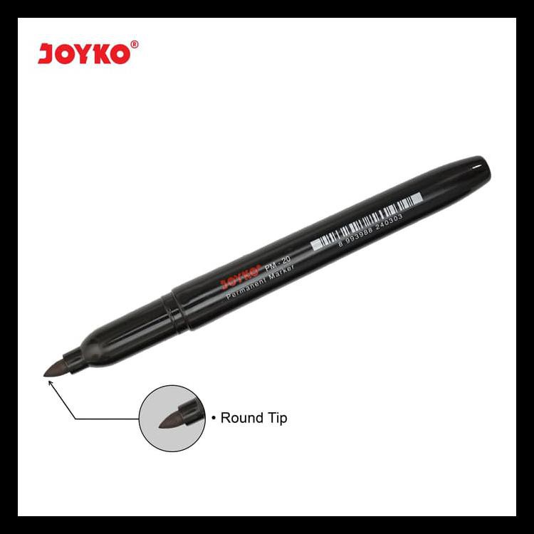 

Permanent Marker / Spidol Permanen Joyko Pm-20 Berkualitas