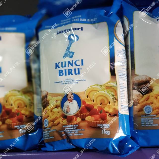 

[ KC - 1KG ] TEPUNG TERIGU BOGASARI KUNCI BIRU PREMIUM 1 KG