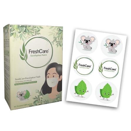 [PER PACK] * NCC * FreshCare Eucalyptus Telon Patch Stiker Tempel di Masker Fresh Care