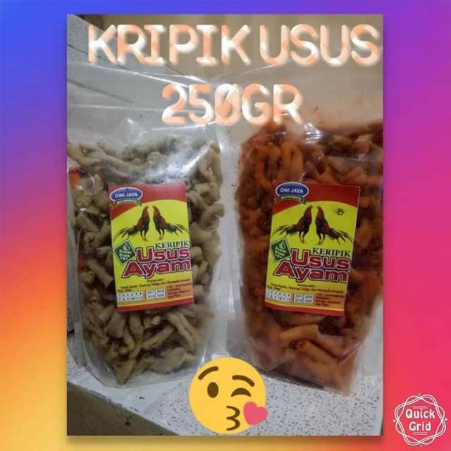 

Keripik usus ayam