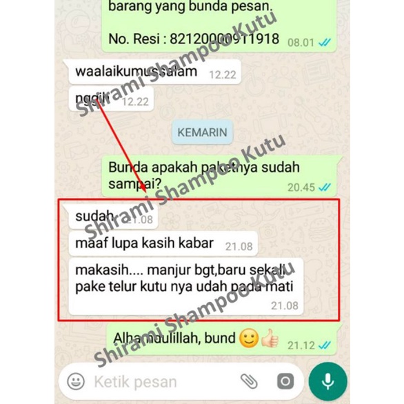 Shirami shampo anti kutu rambut anak dan dewasa, shampo penghilang kutu