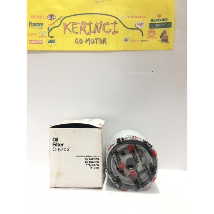 FILTER OLI SAKURA C-6702 CAPTIVA BENSIN - OIL FILTER CAPTIVA BENSIN