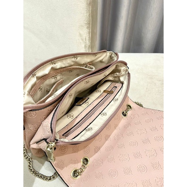 5.5 SALE | GUESSS Helaina 4G Peony Logo Crossbody Bag