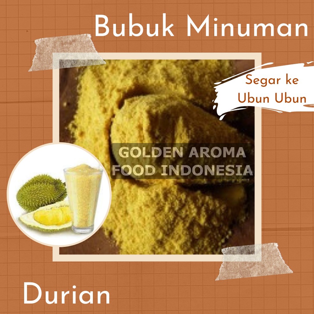 

Bubuk Minuman Durian 100 gram, Minuman Serbuk Durian, Jual Bubuk Minuman Rasa Durian 100 gram, Bubuk Minuman Durian, Durian, Bubuk Minuman Rasa Durian