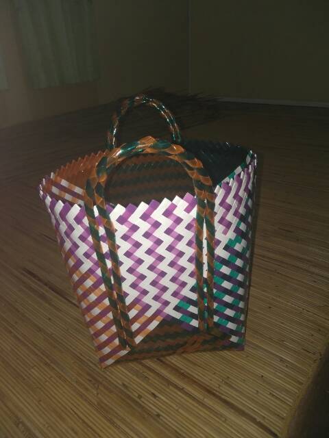 Wow MURAH  20X 20COVER POT.BAKUL PLASTIK.BAKUL PURUN.TAS BELANJA .PRODUK AMUNTAI.TAS SHOPING