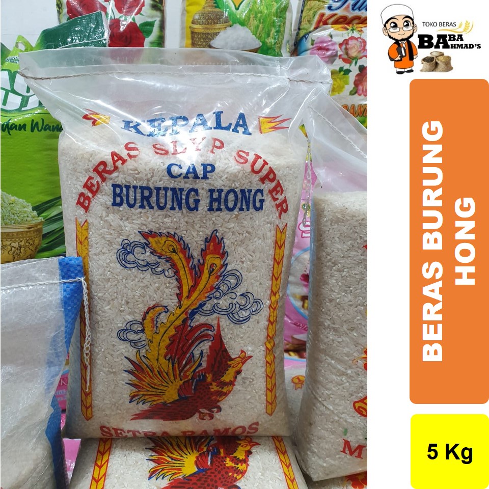 

BERAS CAP BURUNG HONG - 5KG/10KG/15KG/20KG/25KG