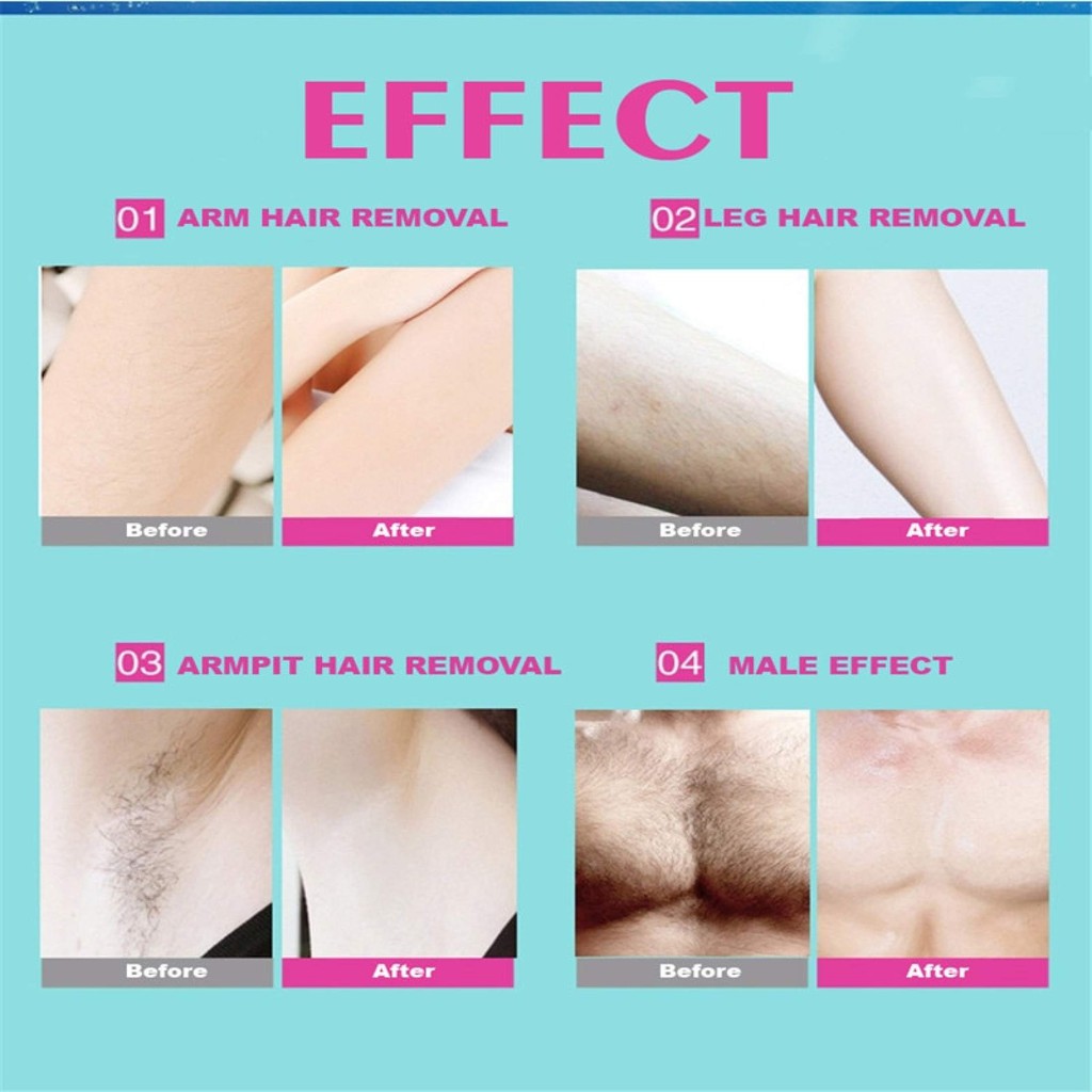 [1 Lembar] Kertas Penghilang Perontok Bulu Ketiak Kaki Dada Paper Wax Hair Removal