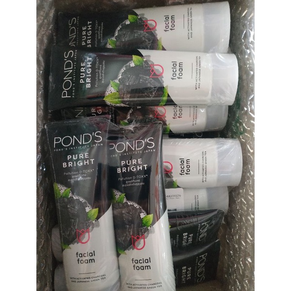 Ponds pure bright facial foam 100g