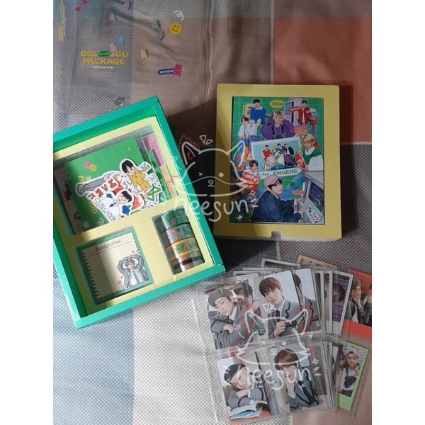[READY] Enhypen GGU GGU Package 2021 (deco package) fullset minus random photocard