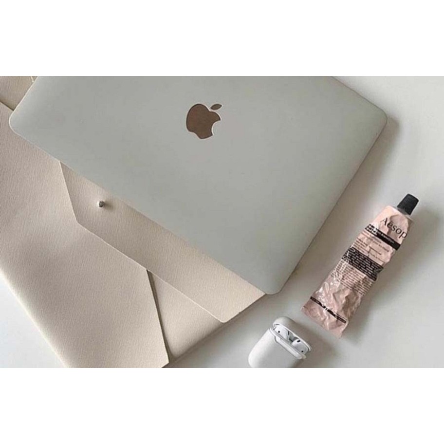 Tas Laptop Softcase Macbook Envelope Leather 14 15 inch