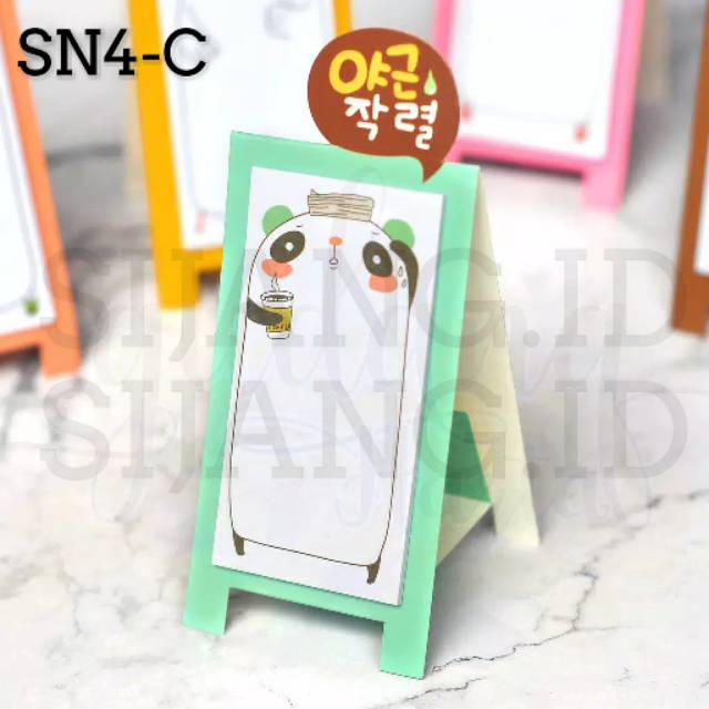 

TANZILENTERPRISE | STICKY NOTES BERDIRI | STICKY NOTES KARAKTER | STICKY NOTES LUCU PANDA SN4-C