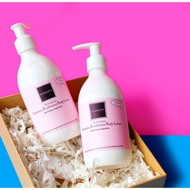 Scarlet scarlett Fragrance Brightening Body Lotion varian Romansa (Handbody)
