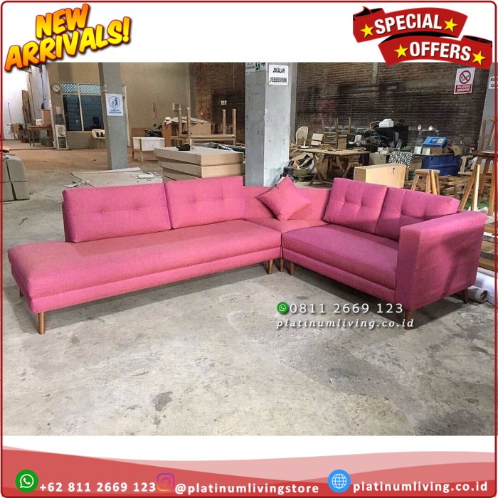 Kursi Sofa Jati Modern Minimalis Sofa Tamu Jati modern Kursi Sofa jati Platinumliving Furniture Indo