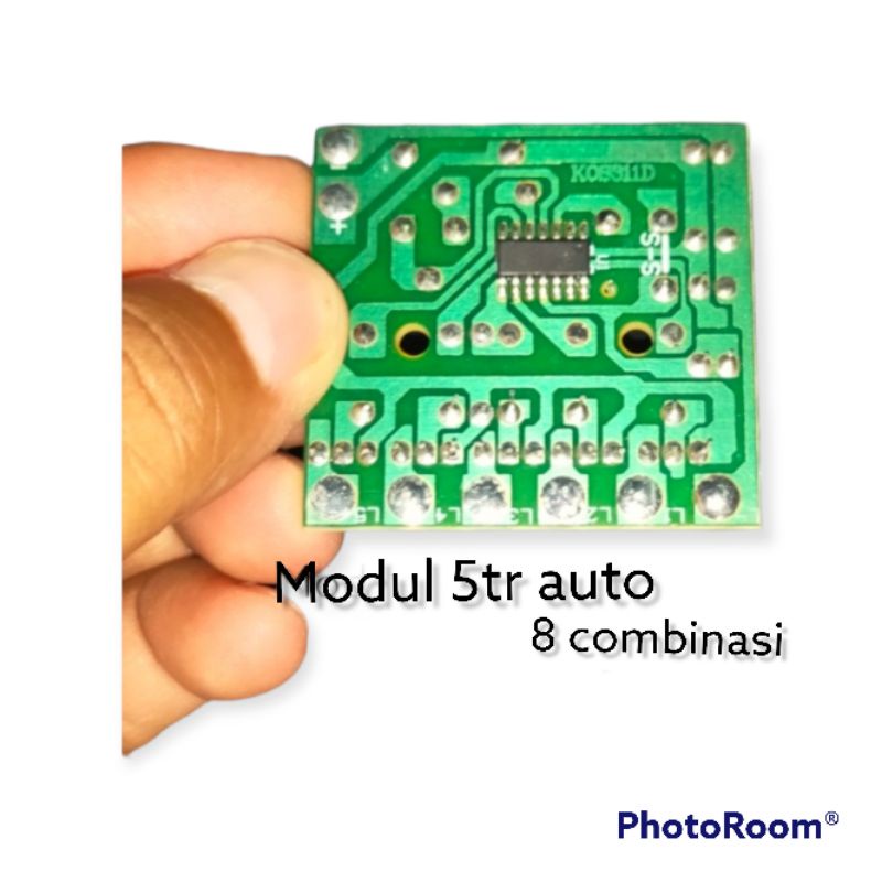 modul lampu LED 5tr automatis 8 kombinasi/modul lampu stoplem motor