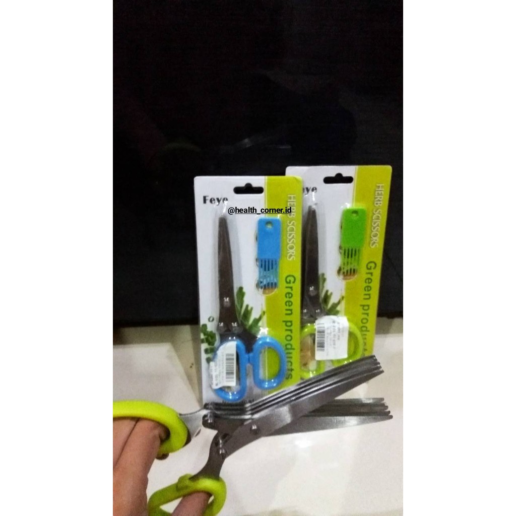 Gunting Stainless Pemotong Daun Bawang